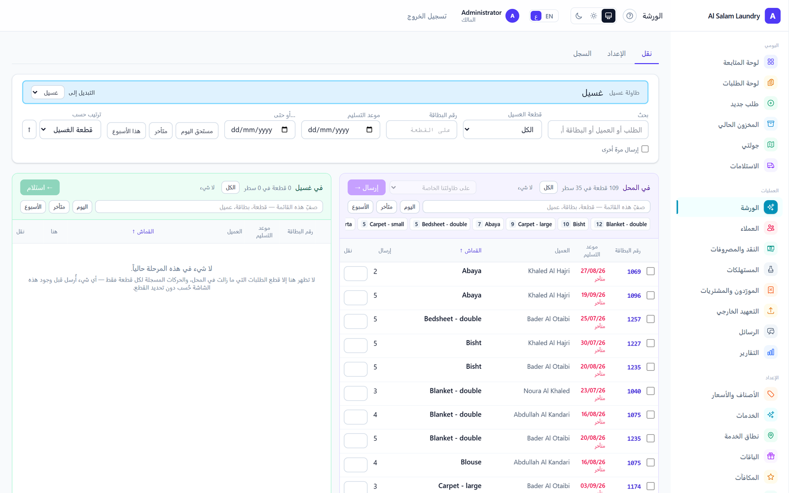 أرضية المشغل